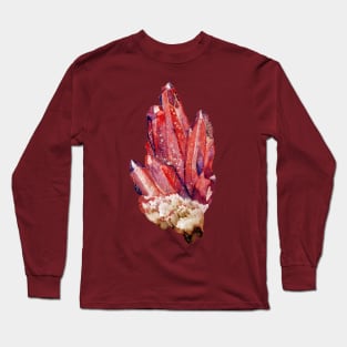 bloodstone crystal cluster. Long Sleeve T-Shirt